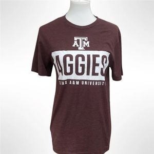 Rivalry Threads 91 Maroon Texas A&M Aggies Short Sleeve Athletic Shirt Mens S
